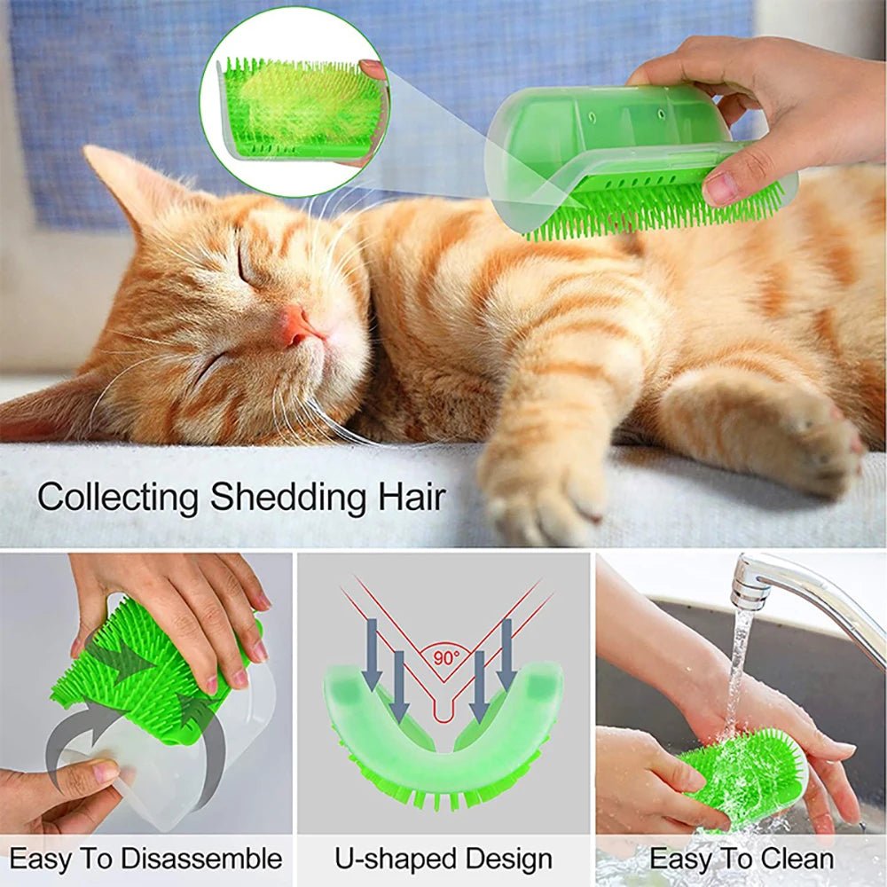 Gentle Touch Cat Brush — Effortless hair removal for your cat - Fairy Pet Shop