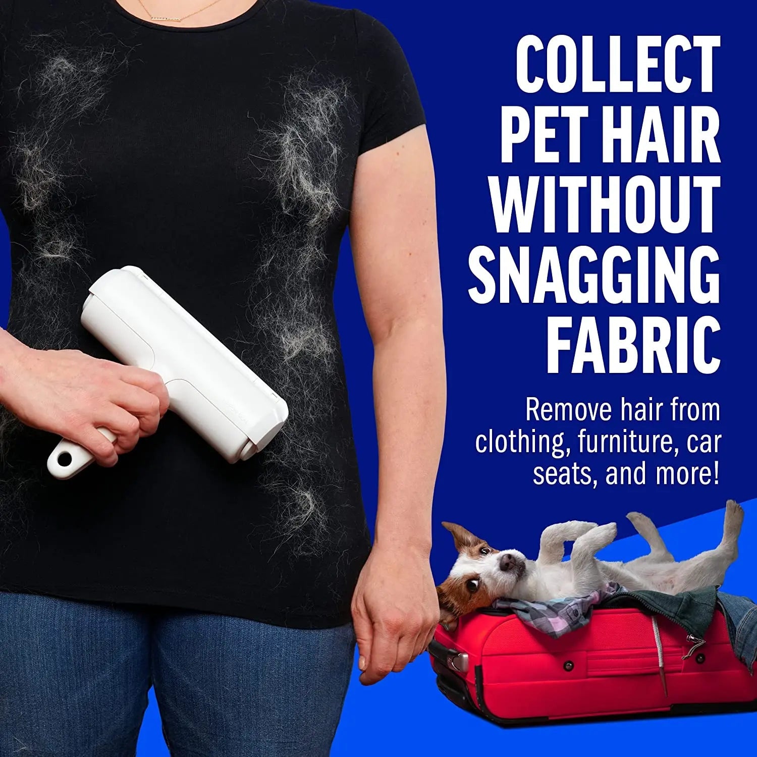 Luxury Pet Hair Remover Roller - Effortless Fur Cleanup