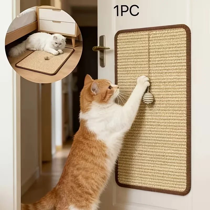 Luxury Sisal Cat Scratcher with Hanging Ball