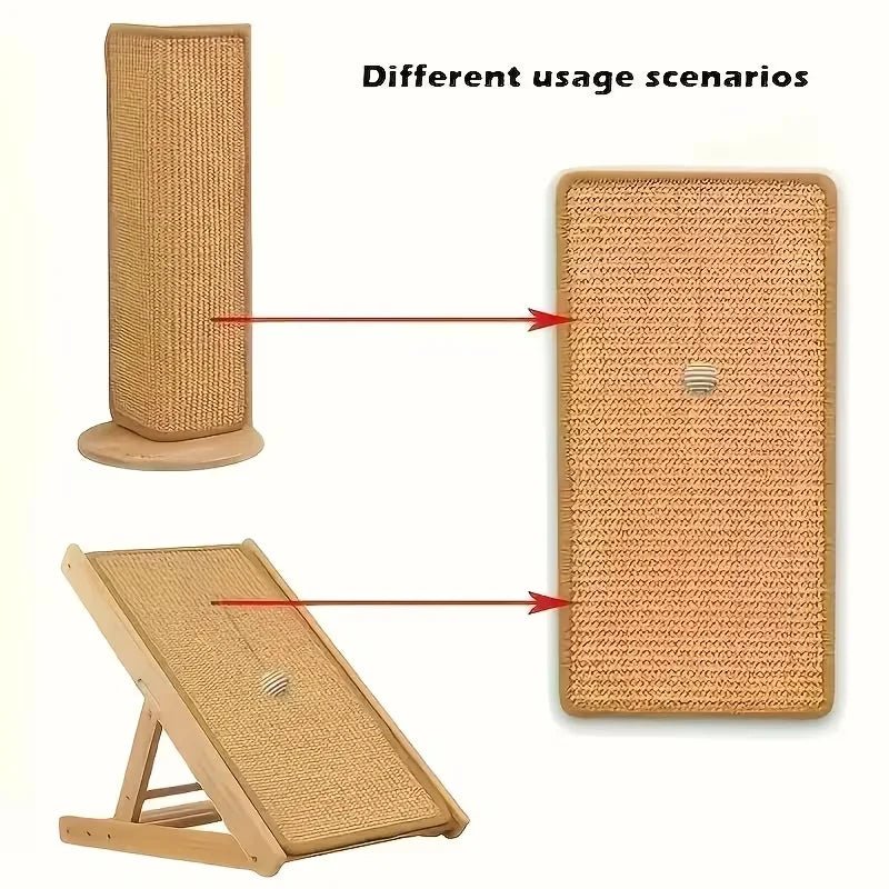 Luxury Sisal Cat Scratcher with Hanging Ball