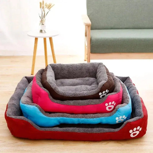 Luxury Candy-Colored Dog Bed