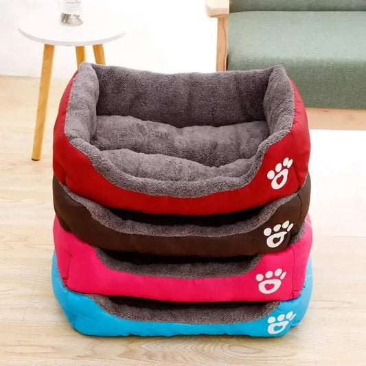 Luxury Candy-Colored Dog Bed