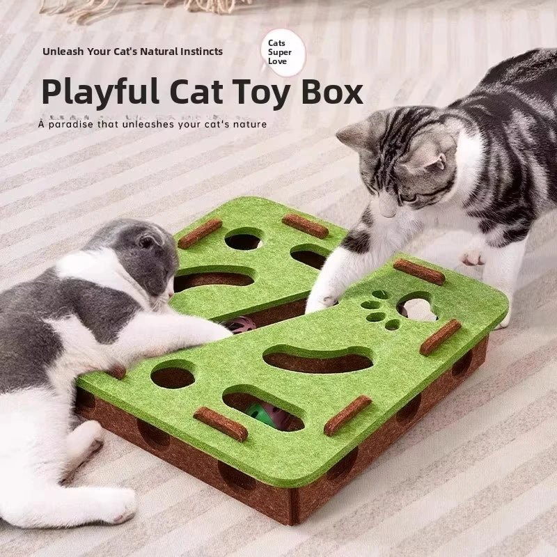 Premium Cat Puzzle Toy: Interactive Exercise & Fun