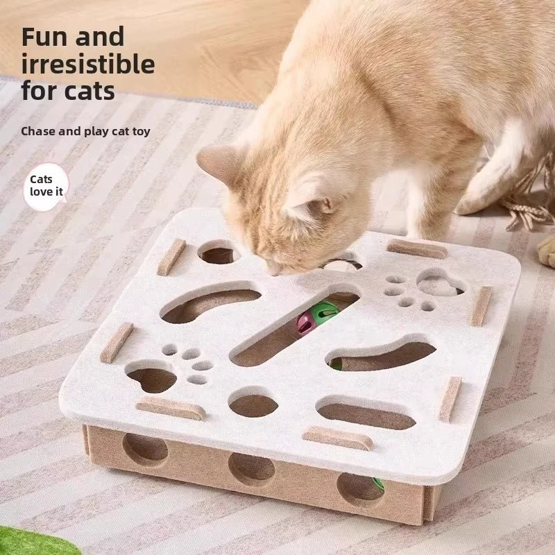 Premium Cat Puzzle Toy: Interactive Exercise & Fun