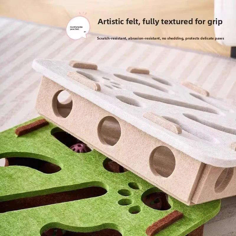 Premium Cat Puzzle Toy: Interactive Exercise & Fun