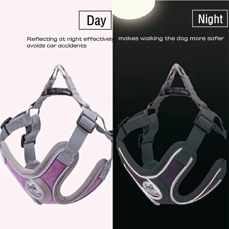 Premium Reflective Dog Harness Vest for All Breeds - Fairy Pet Shop